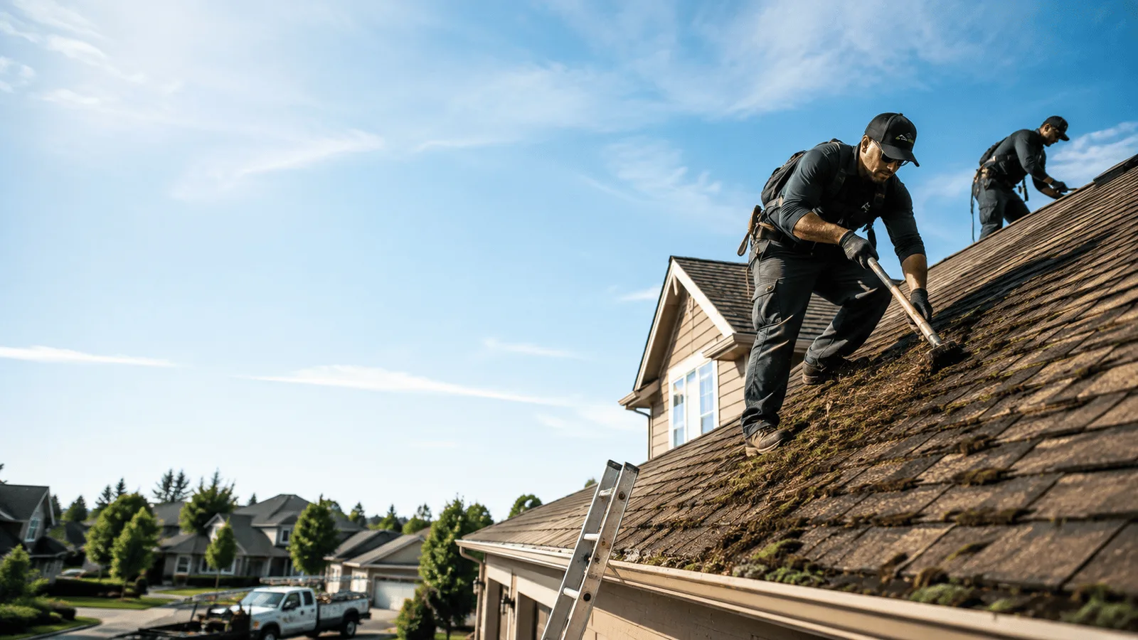 Roof Moss Removal in Manchester, MD near me